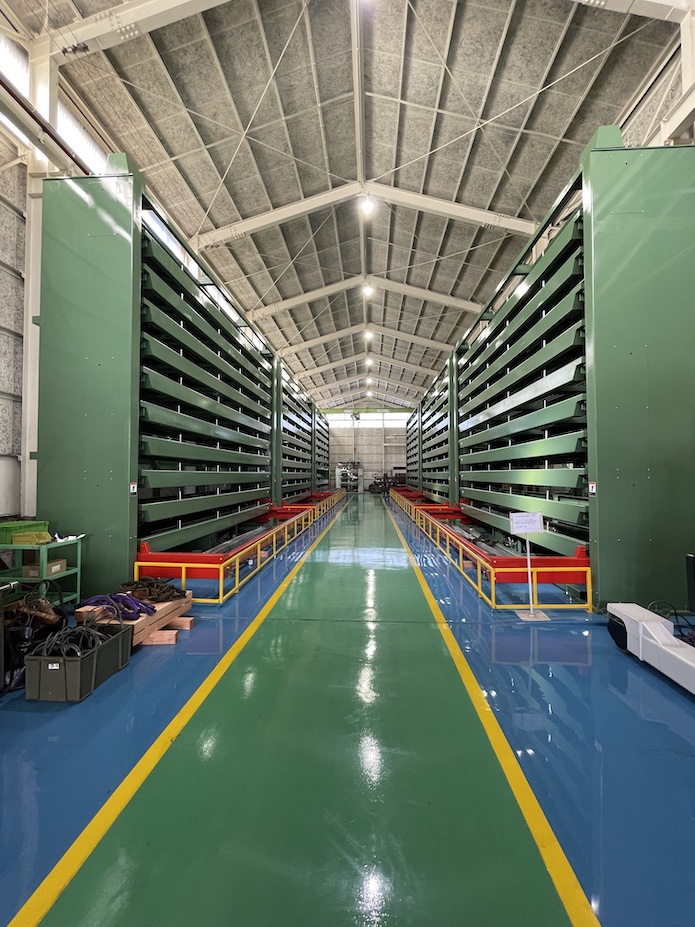 株式会社竹中製作所 ソリッドストッカー据付による基礎工事