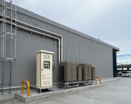 ロジポート尼崎 危険物倉庫 南棟空調機新設